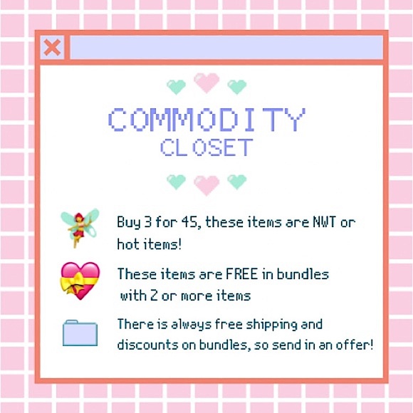 Welcome to Commodity Closet! - Picture 1 of 1